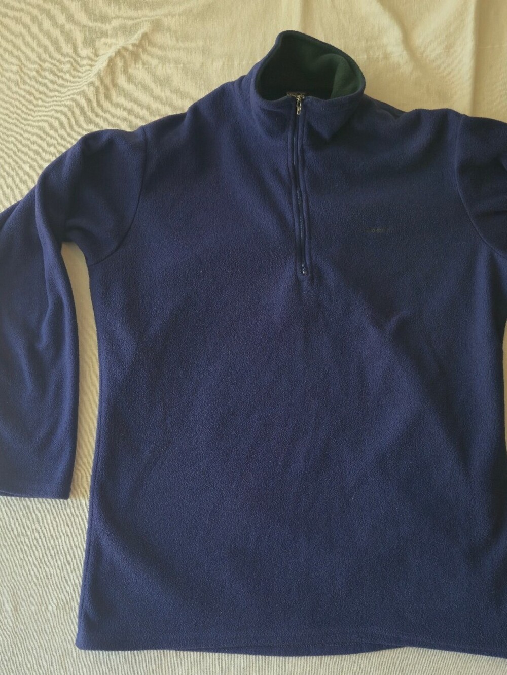 Patagonia Capilene Navy Blue Fleece Pullover, Size Large